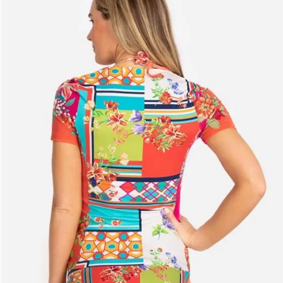 Johnny Was Nanya Swim Surf Shirt Sizes L and XL - Picture 2 of 8